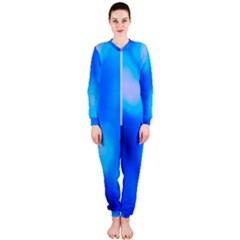 Blue Vibrant Abstract Onepiece Jumpsuit (ladies)  by DimitriosArt