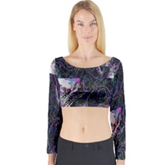 Rager Long Sleeve Crop Top by MRNStudios