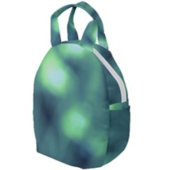 Green Vibrant Abstract Travel Backpacks by DimitriosArt