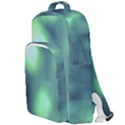 Green Vibrant Abstract Double Compartment Backpack View1