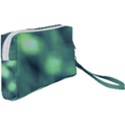 Green Vibrant Abstract Wristlet Pouch Bag (Small) View2