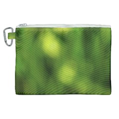 Green Vibrant Abstract No3 Canvas Cosmetic Bag (xl) by DimitriosArt