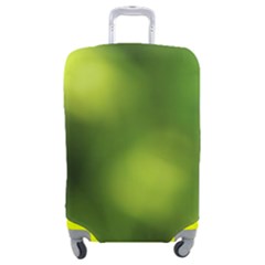 Green Vibrant Abstract No3 Luggage Cover (medium) by DimitriosArt