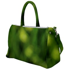 Green Vibrant Abstract No3 Duffel Travel Bag by DimitriosArt