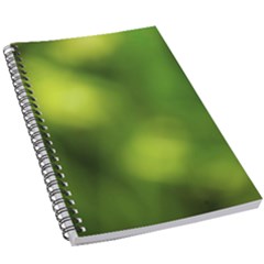 Green Vibrant Abstract No3 5 5  X 8 5  Notebook by DimitriosArt