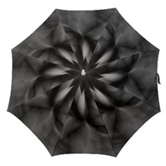 Black Agave Heart In Motion Straight Umbrellas by DimitriosArt