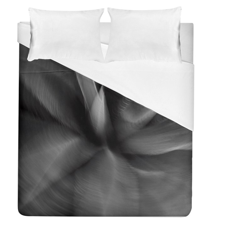 Black Agave Heart In Motion Duvet Cover (Queen Size)