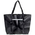 Black Agave Heart In Motion Zip Up Canvas Bag View3