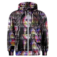 Hungry Eyes Ii Men s Zipper Hoodie by MRNStudios