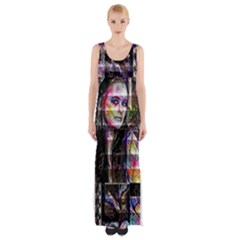 Hungry Eyes Ii Thigh Split Maxi Dress by MRNStudios