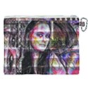 Hungry Eyes Ii Canvas Cosmetic Bag (XXL) View2