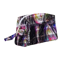 Hungry Eyes Ii Wristlet Pouch Bag (medium) by MRNStudios