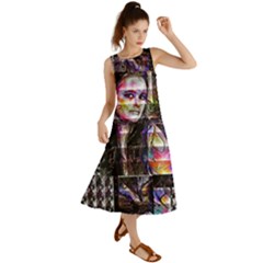 Hungry Eyes Ii Summer Maxi Dress by MRNStudios