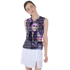 Hungry Eyes Ii Women s Sleeveless Sports Top by MRNStudios