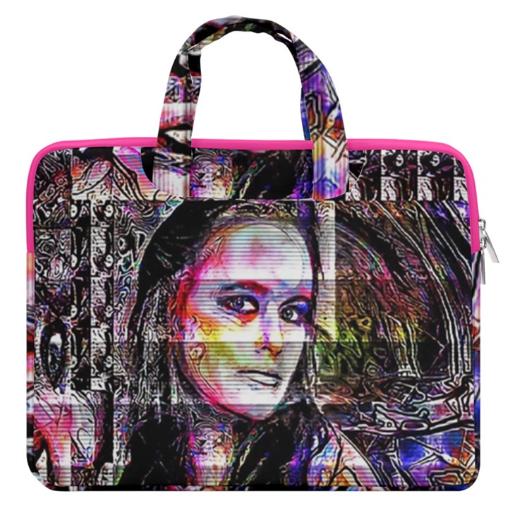 Hungry Eyes Ii MacBook Pro Double Pocket Laptop Bag