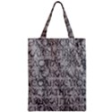 Ancient Greek Typography Photo Zipper Classic Tote Bag View1