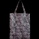 Ancient Greek Typography Photo Zipper Classic Tote Bag View2