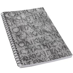 Ancient Greek Typography Photo 5 5  X 8 5  Notebook by dflcprintsclothing