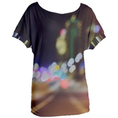 City Lights Series No4 Women s Oversized Tee by DimitriosArt