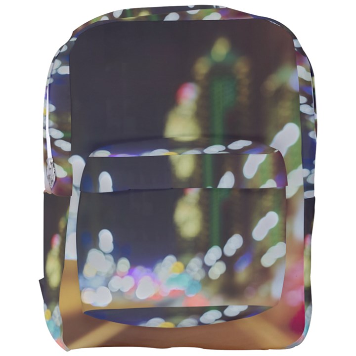 City Lights Series No4 Full Print Backpack