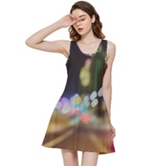 City Lights Series No4 Inside Out Racerback Dress by DimitriosArt