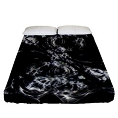 Celestial Diamonds Fitted Sheet (queen Size) by MRNStudios