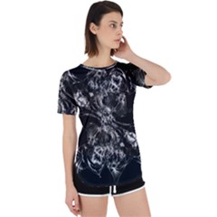 Celestial Diamonds Perpetual Short Sleeve T-shirt by MRNStudios