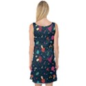 Bright Mushrooms Sleeveless Satin Nightdress View2