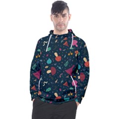 Bright Mushrooms Men s Pullover Hoodie by SychEva