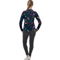 Bright Mushrooms Women s Pique Long Sleeve Tee View2