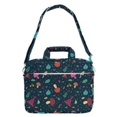 Bright Mushrooms Macbook Pro Shoulder Laptop Bag (large)