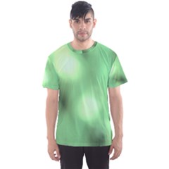 Green Vibrant Abstract No4 Men s Sport Mesh Tee