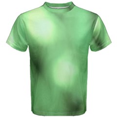 Green Vibrant Abstract No4 Men s Cotton Tee