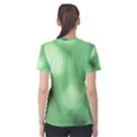 Green Vibrant Abstract No4 Women s Cotton Tee View2