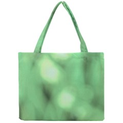 Green Vibrant Abstract No4 Mini Tote Bag