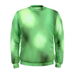 Green Vibrant Abstract No4 Men s Sweatshirt