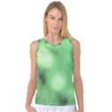 Green Vibrant Abstract No4 Women s Basketball Tank Top View1