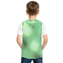 Green Vibrant Abstract No4 Kids  Basketball Tank Top View2