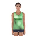 Green Vibrant Abstract No4 Sport Tank Top  View1