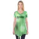 Green Vibrant Abstract No4 Short Sleeve Tunic  View1