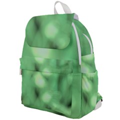 Green Vibrant Abstract No4 Top Flap Backpack