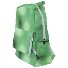 Green Vibrant Abstract No4 Travelers  Backpack by DimitriosArt