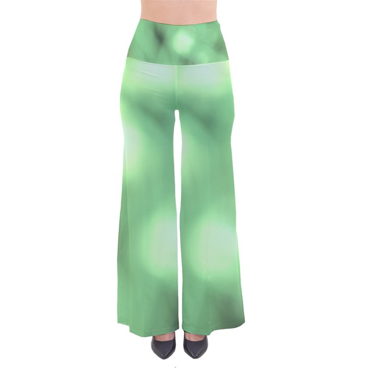 Green Vibrant Abstract No4 So Vintage Palazzo Pants