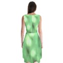 Green Vibrant Abstract No4 Sleeveless Chiffon Dress   View2