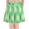 Green Vibrant Abstract No4 Pleated Mini Skirt View1