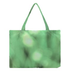 Green Vibrant Abstract No4 Medium Tote Bag