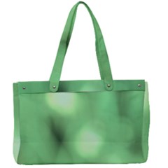 Green Vibrant Abstract No4 Canvas Work Bag