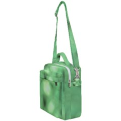 Green Vibrant Abstract No4 Crossbody Day Bag