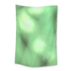 Green Vibrant Abstract No4 Small Tapestry