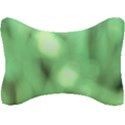 Green Vibrant Abstract No4 Seat Head Rest Cushion View1